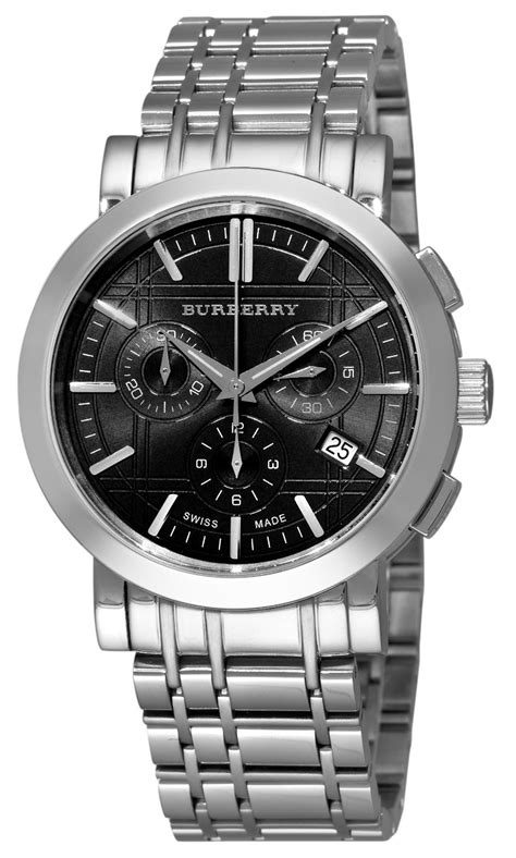 montre homme burberry bu1360|Burberry Heritage Chronograph Men's Watch Model: .